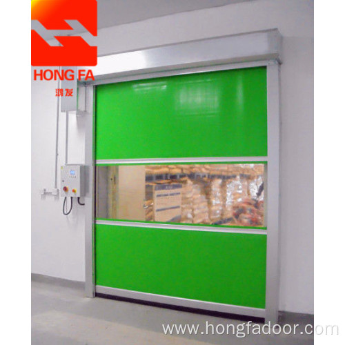 Rapid industrial PVC door